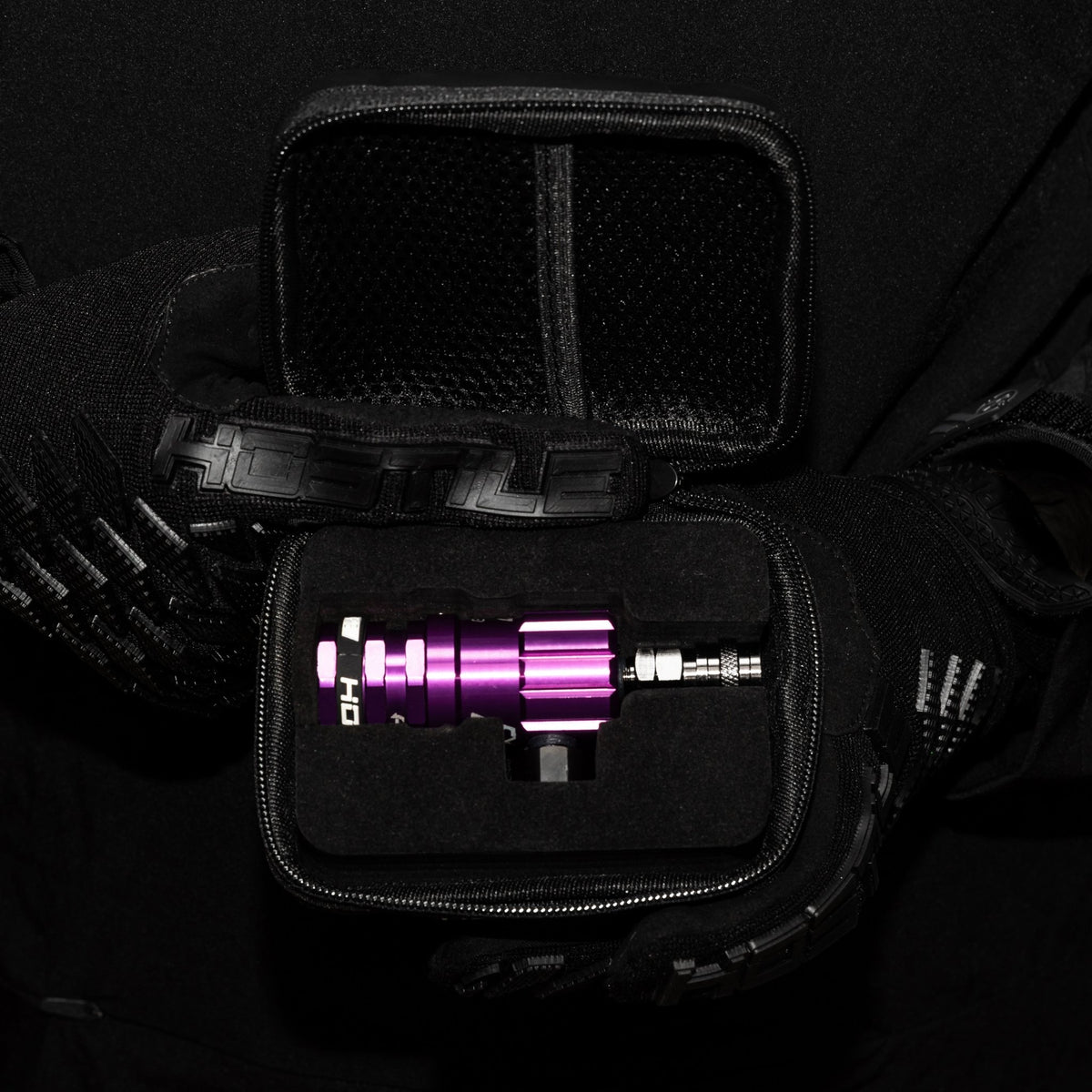 Hostile® XLP Regulator - Top Port Quick-Disconnect - Purple - KA Tech Airsoft - Air Tank