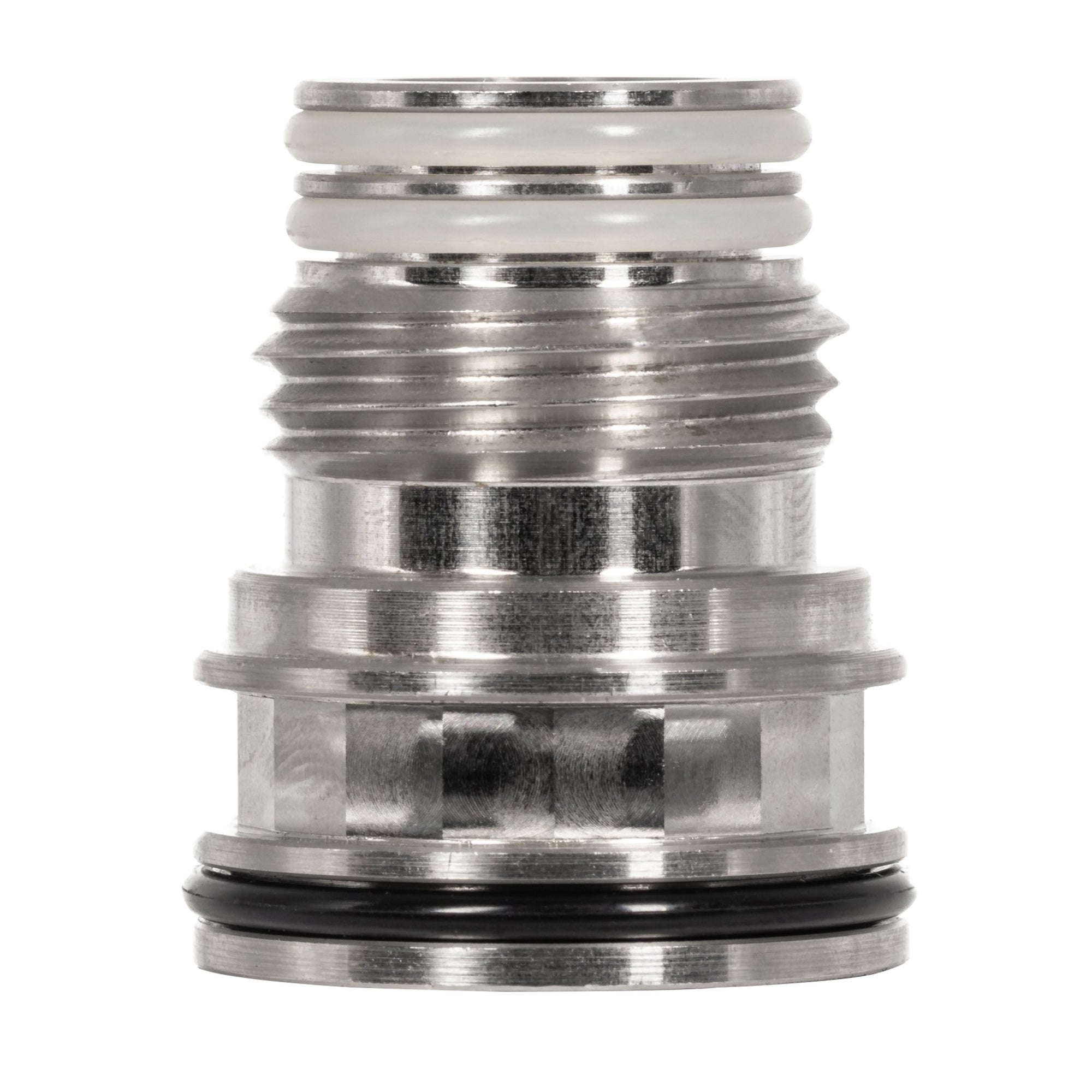 Turbine - Stainless Steel Threaded Reg Cap - KA Tech Airsoft - Air Tank