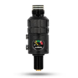 Turbine Pro Regulator - Long Body - Adjustable & Rotational - Black - KA Tech Airsoft - Tank Regulator