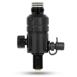 Turbine Pro Regulator - Long Body - Adjustable & Rotational - Black - KA Tech Airsoft - Tank Regulator
