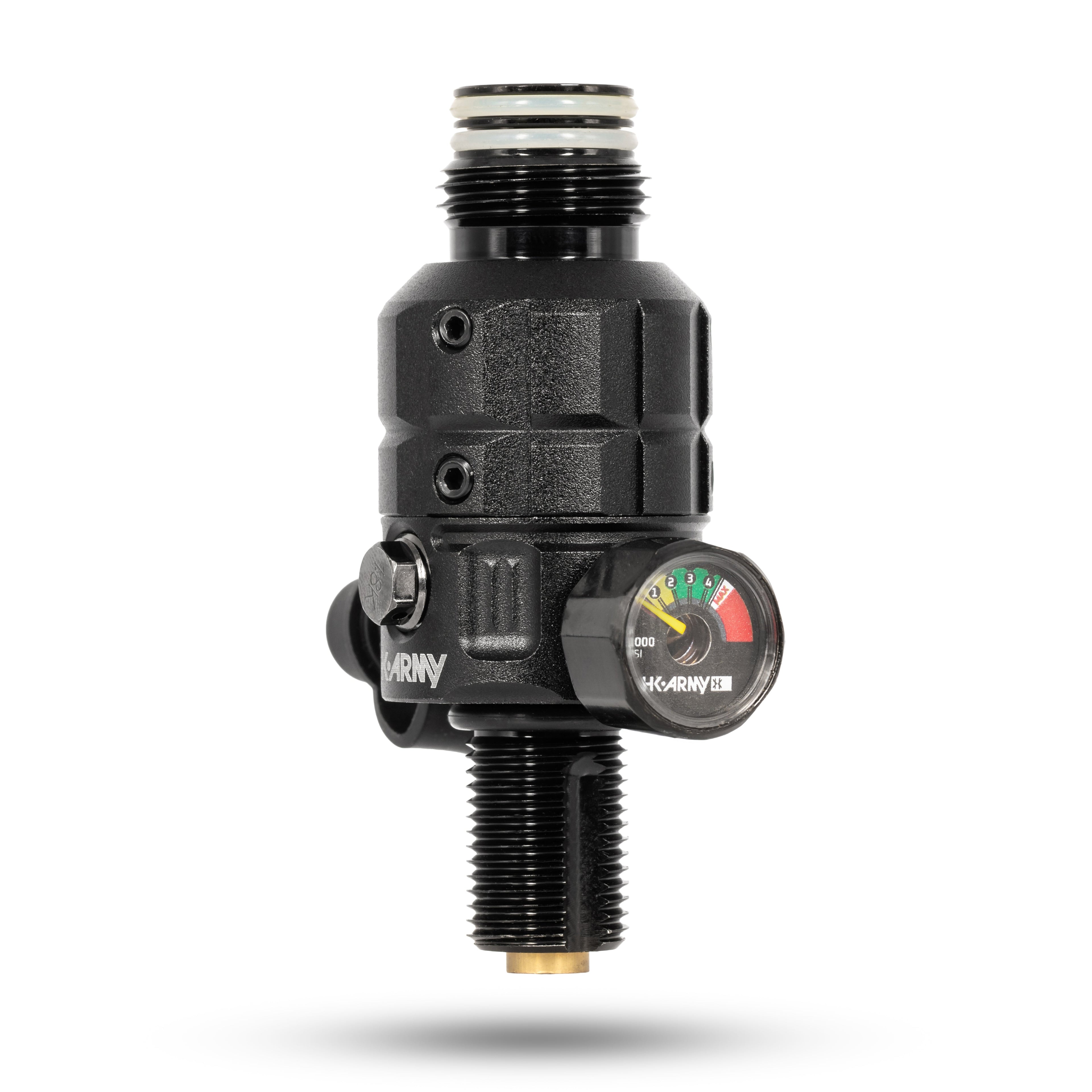 Turbine Pro Regulator - Adjustable & Rotational - Black