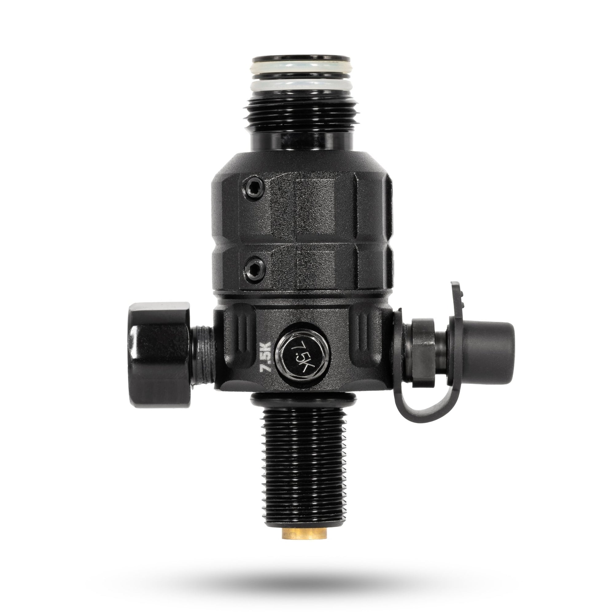 Turbine Pro Regulator - Adjustable & Rotational - Black - KA Tech Airsoft - Tank Regulator