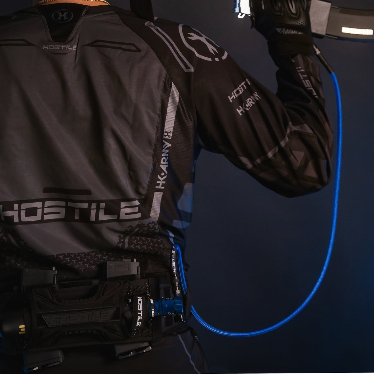 Hostile® Flex Line 42" Hose - Blue - KA Tech Airsoft - Air Tank