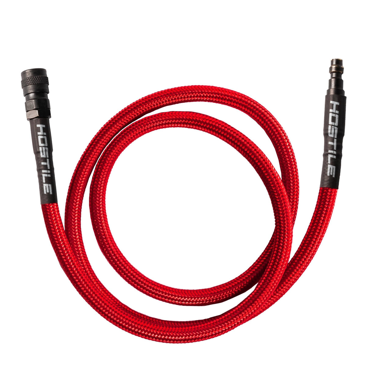Hostile® Flex Line 42" Hose - Red - KA Tech Airsoft - Air Tank