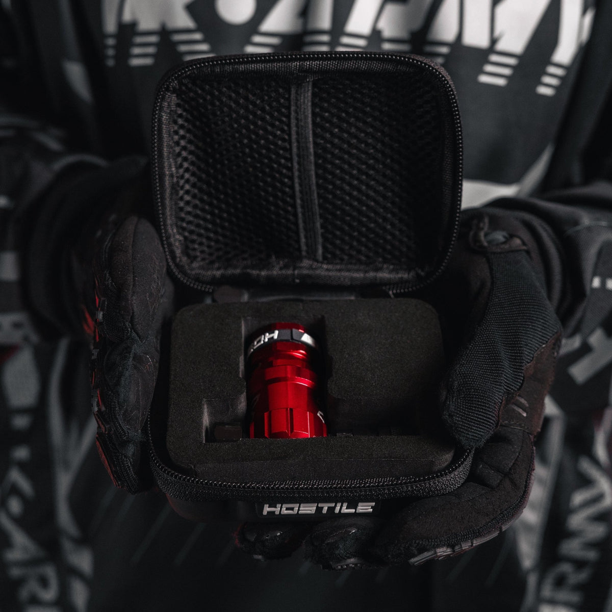 Hostile® XLP Regulator - Side Port Quick-Disconnect - Red - KA Tech Airsoft - Air Tank