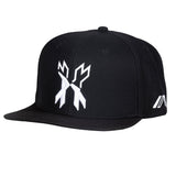 Split Snapback Hat - Black/White - KA Tech Airsoft - Hat