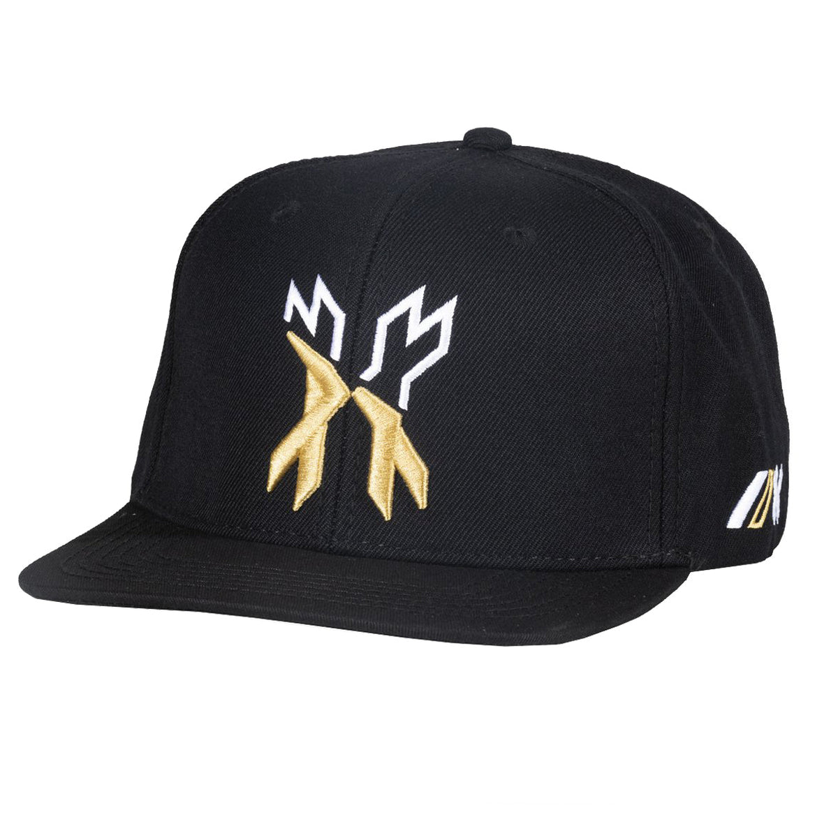 Split Snapback Hat - Black/Gold/White - KA Tech Airsoft - Hat