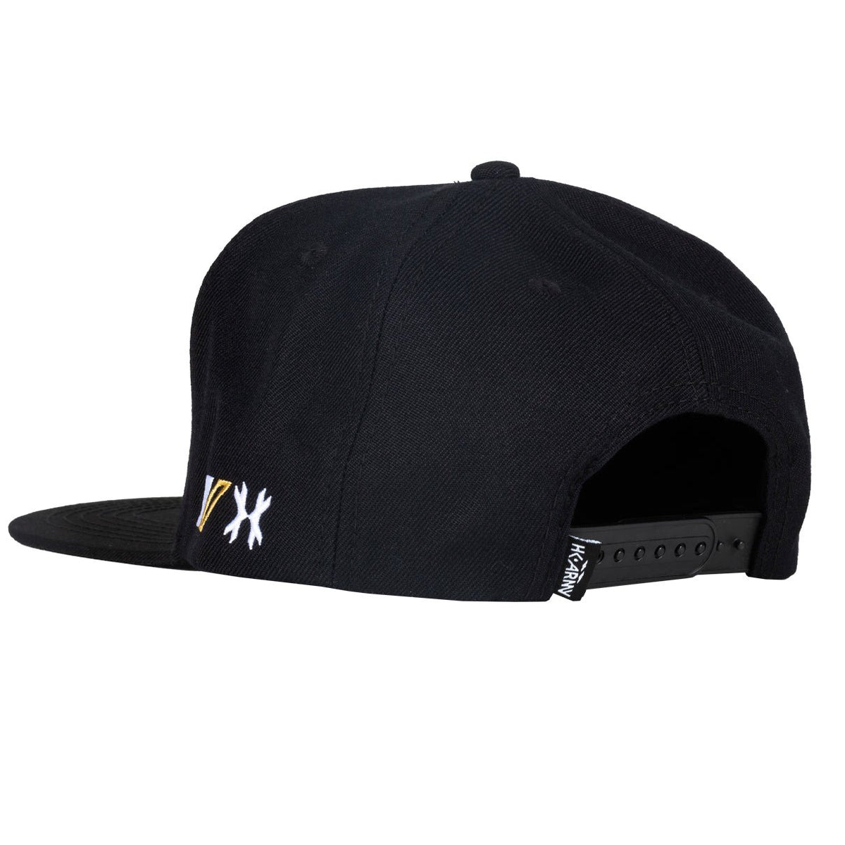 Split Snapback Hat - Black/Gold/White - KA Tech Airsoft - Hat