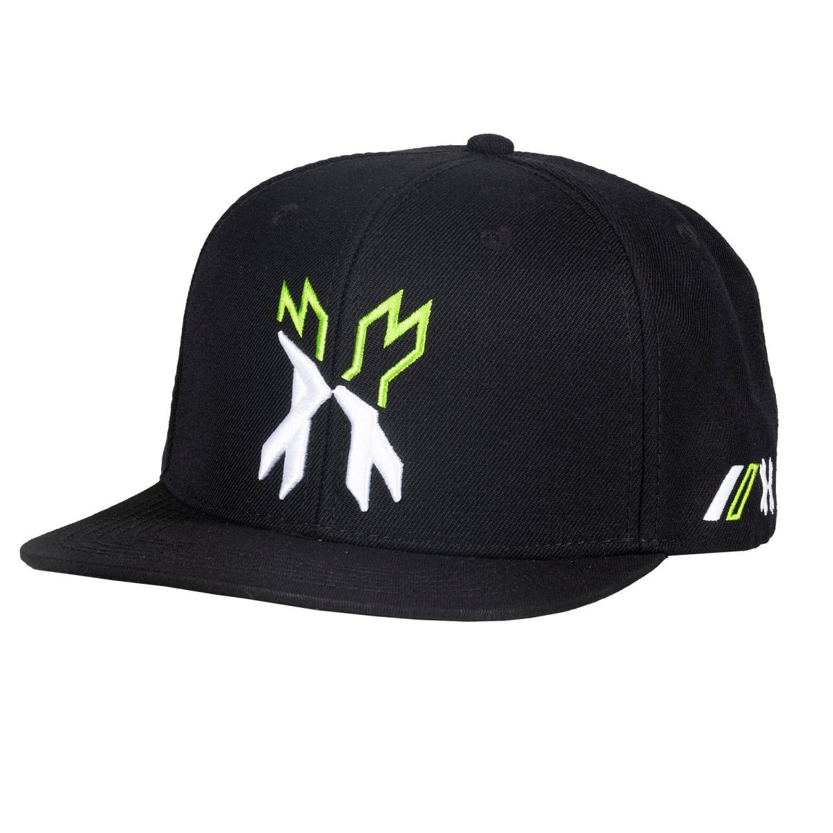 Split Snapback Hat - Black/Green/White - KA Tech Airsoft - Hat