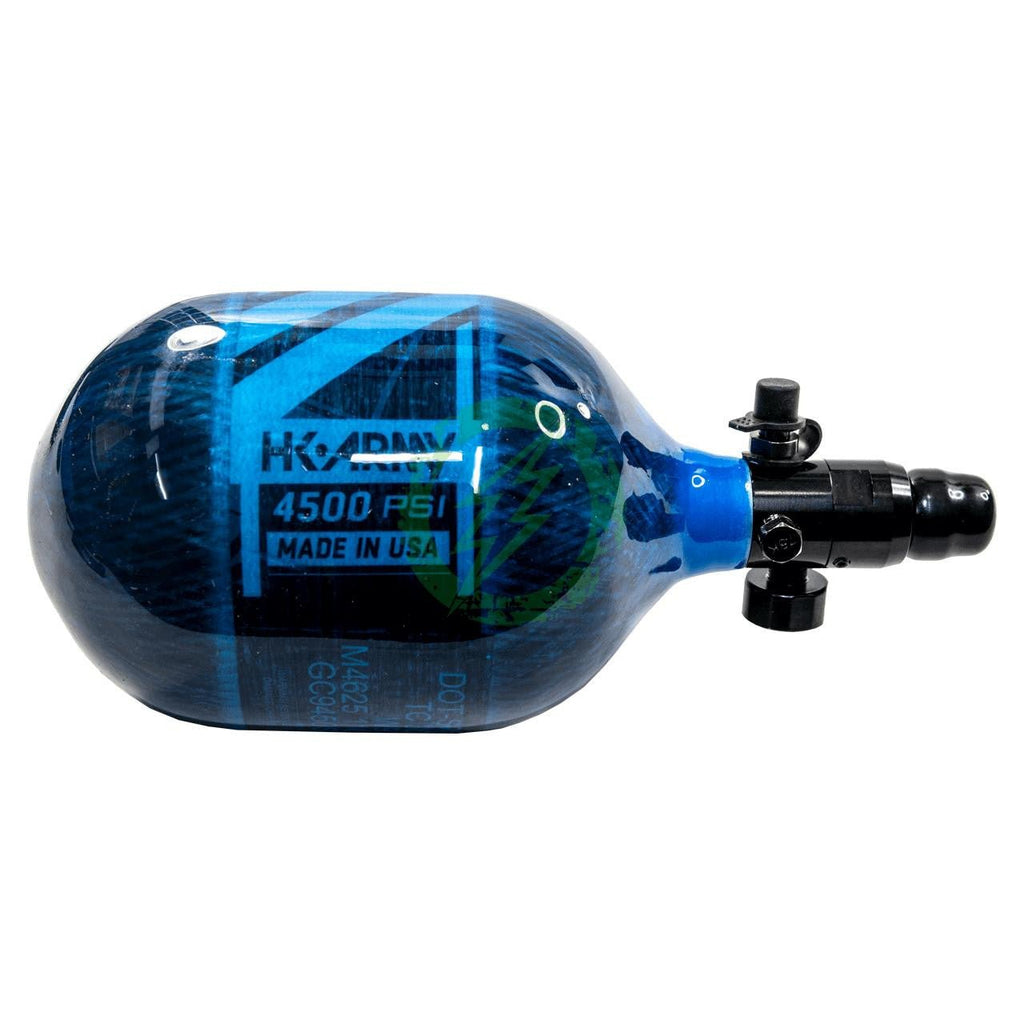 HK Army - 48/4500 AEROLITE Carbon Fiber Tank with Regulator Adjusted to Low Output | SLP - KA Tech Airsoft - HPA Tanks & Accessories
