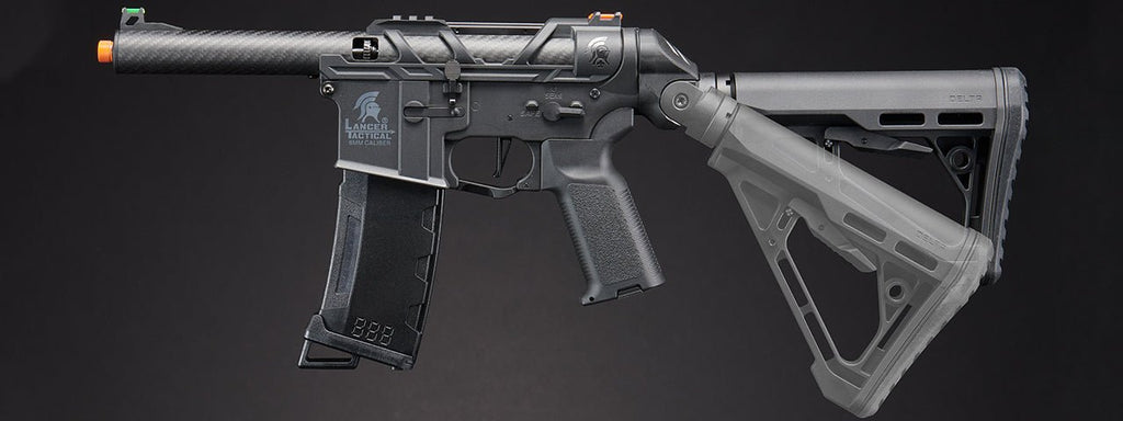 Lancer Tactical x AirTac Customs Gen 3 HPA/AEG Speedsoft Airsoft Rifle - KA Tech Airsoft - Airsoft Rifle