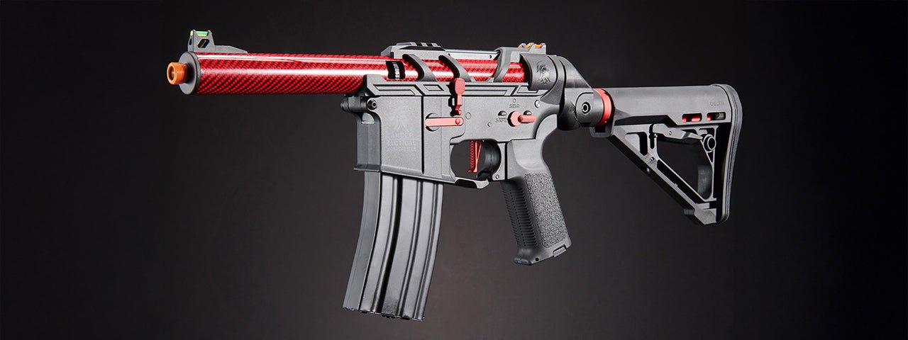 Lancer Tactical x AirTac Customs Gen 3 HPA/AEG Speedsoft Airsoft Rifle - KA Tech Airsoft - Airsoft Rifle