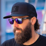 Assault Snapback Hat - Black - KA Tech Airsoft - Hat