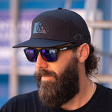 Field Snapback Hat - Black - KA Tech Airsoft - Hat