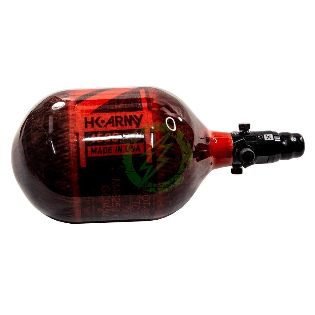 HK Army - 48/4500 AEROLITE Carbon Fiber Tank with Regulator Adjusted to Low Output | SLP - KA Tech Airsoft - HPA Tanks & Accessories