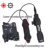 DBALL & SureFire Red Green Blue IR Laser Flashlight - KA Tech Airsoft - 