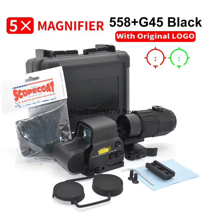 EOTECH 558 & 3x/5x Magnifier Combo - KA Tech Airsoft - 
