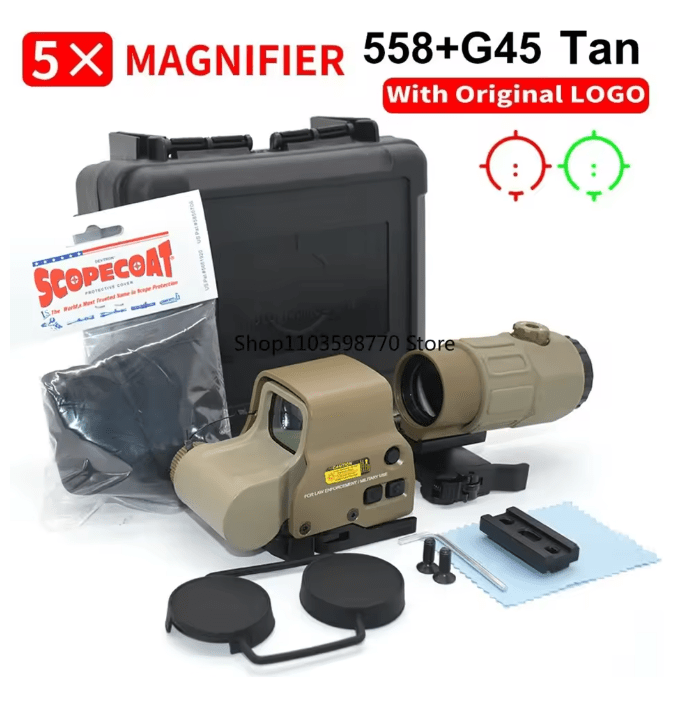 EOTECH 558 & 3x/5x Magnifier Combo - KA Tech Airsoft - 