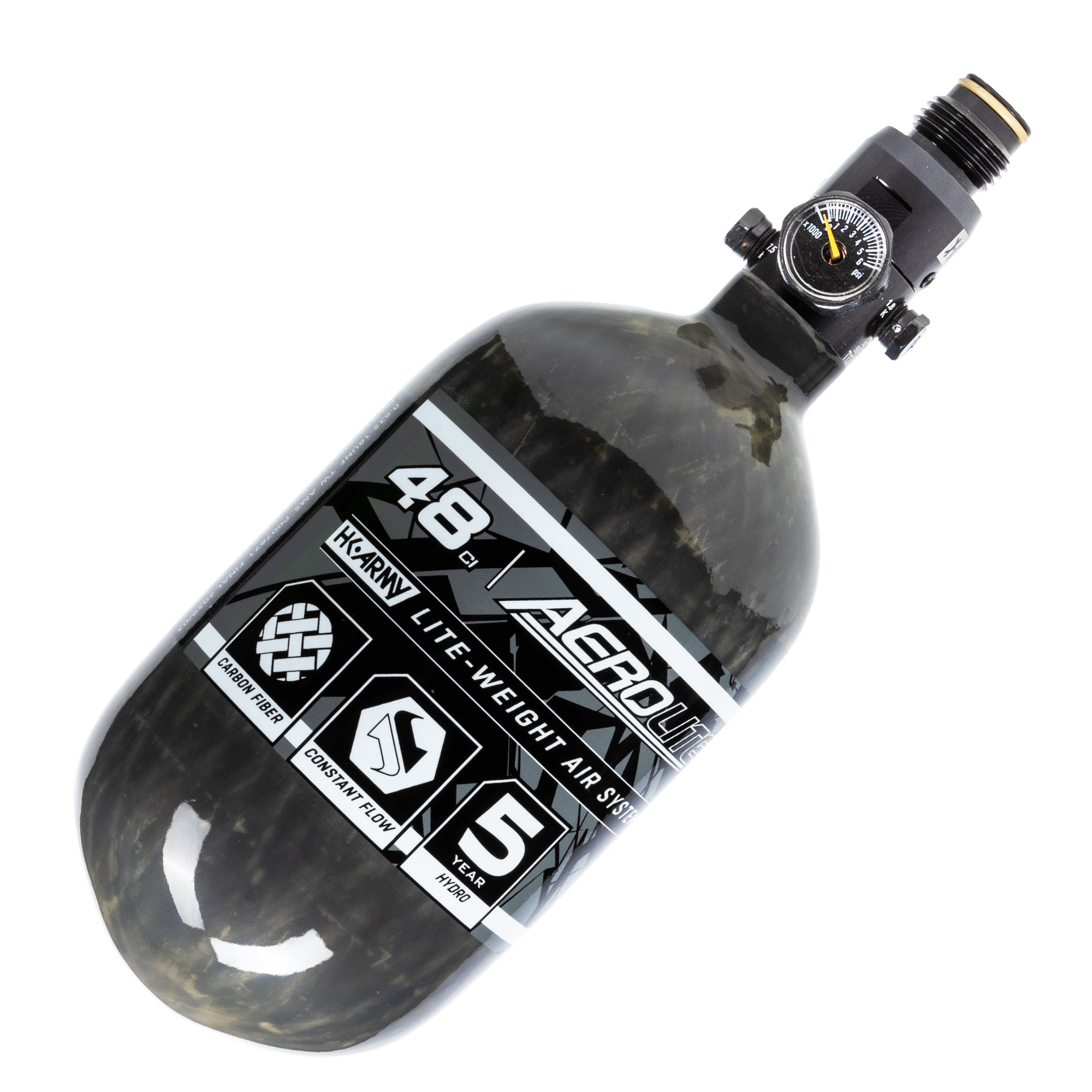 AeroLite Carbon Fiber Tank - KA Tech Airsoft - Air Tank