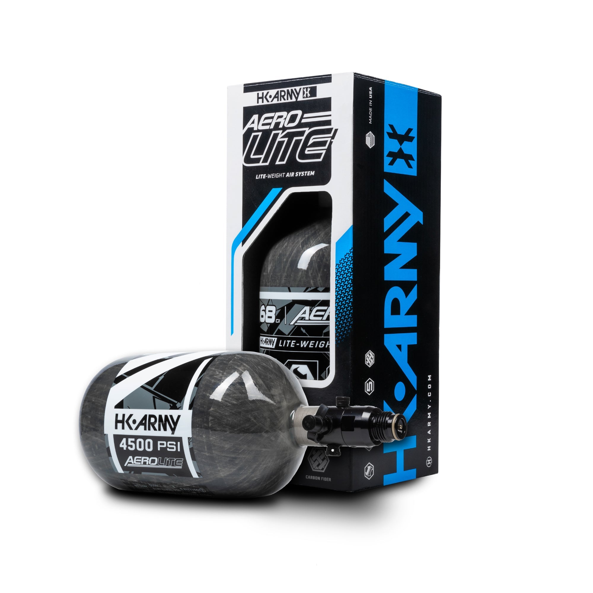 AeroLite Carbon Fiber Tank - KA Tech Airsoft - Air Tank