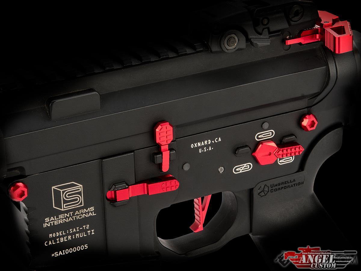 Angel Custom HEX Ambidextrous Magazine Release for M4/M16 Series Airsoft AEGs - KA Tech Airsoft - Magazine Release