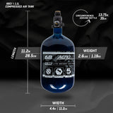 AeroLite Carbon Fiber Tank - KA Tech Airsoft - Air Tank