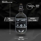 AeroLite Carbon Fiber Tank - KA Tech Airsoft - Air Tank