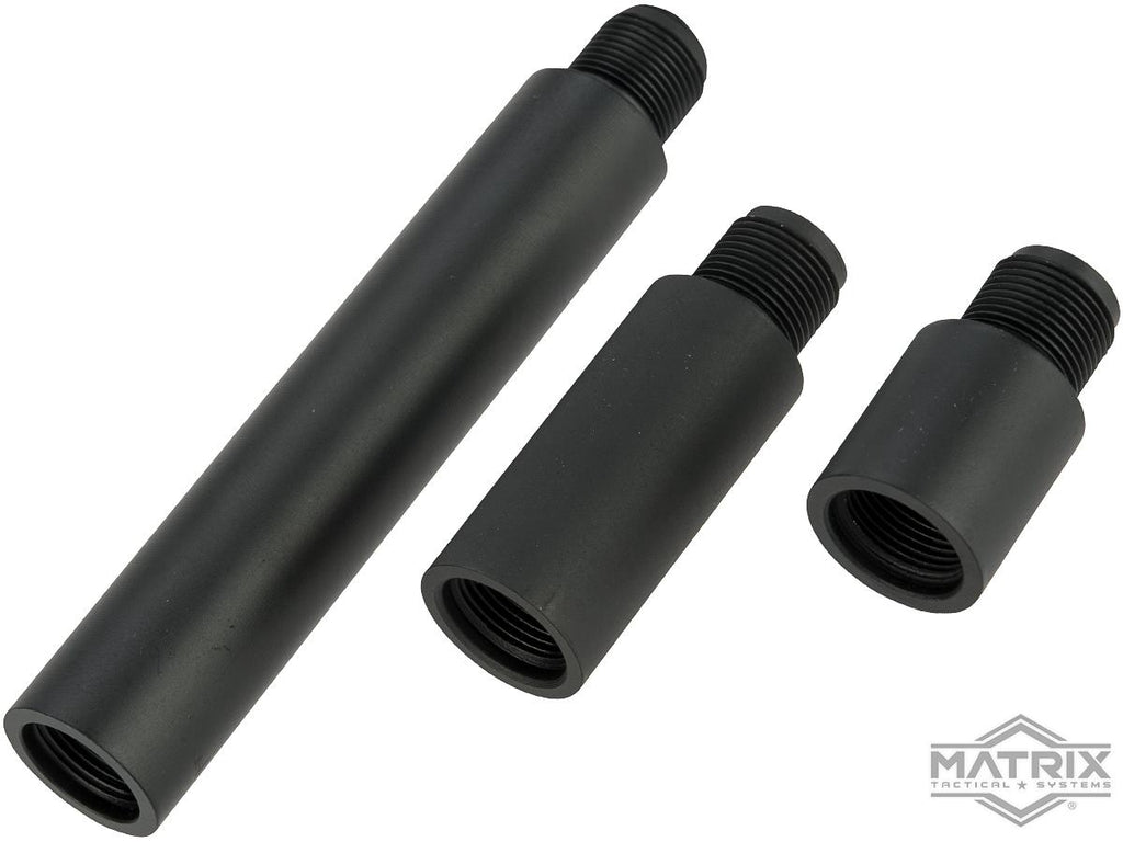 Matrix/APS Convertible Outer Barrel Extension Set (3 Piece) 14mm CCW - KA Tech Airsoft - Used Part