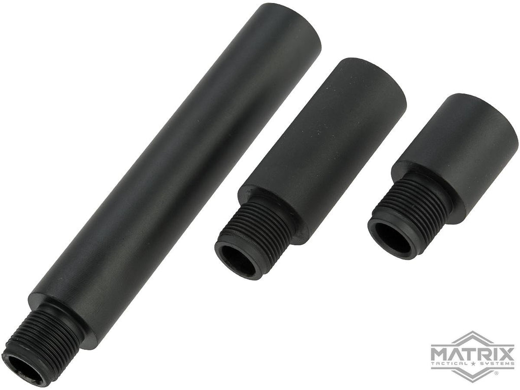 Matrix/APS Convertible Outer Barrel Extension Set (3 Piece) 14mm CCW - KA Tech Airsoft - Used Part