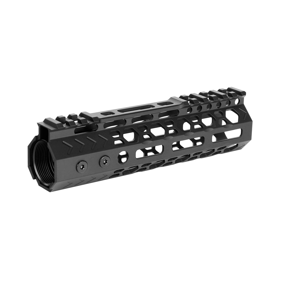 ohhunt® AR15 Honeycomb lightweight M‑LOK Free Floating Handguard with Steel Barrel Nut 7" 9" 10" 12" 13.5" 15" - KA Tech Airsoft - Handguard