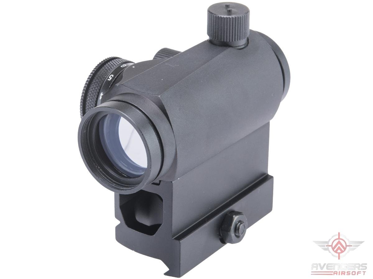 Avengers X1 Compact Reflex Red & Green Dot Sight w/ QD Riser - KA Tech Airsoft - Optics