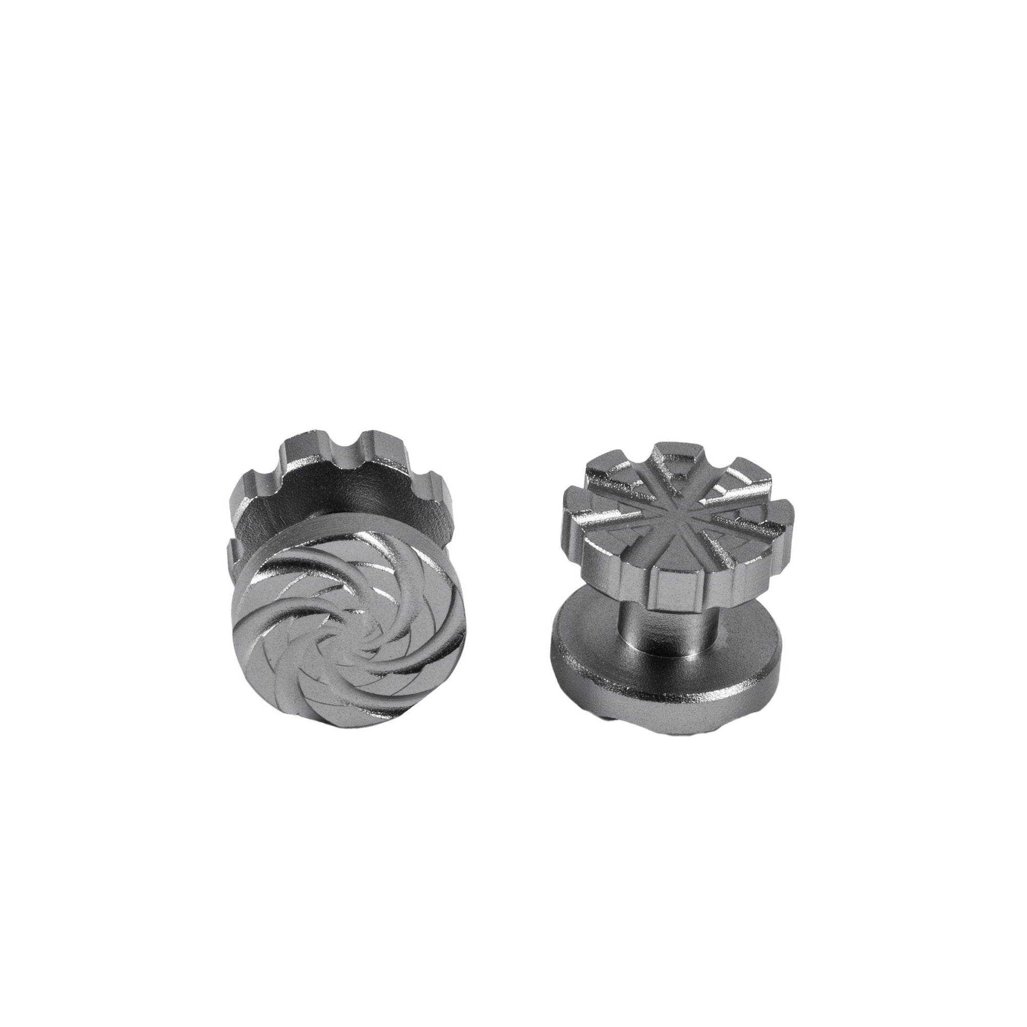 Machined Goggle Screw Set "Cyclone" - KA Tech Airsoft - Goggle Accessories