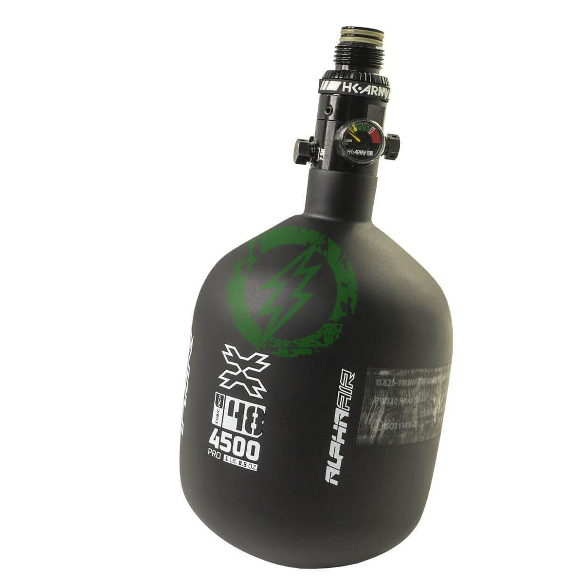 HK Army ALPHA AIR w/ HP8 REG HPA Tanks Features - KA Tech Airsoft - HPA Tanks & Accessories