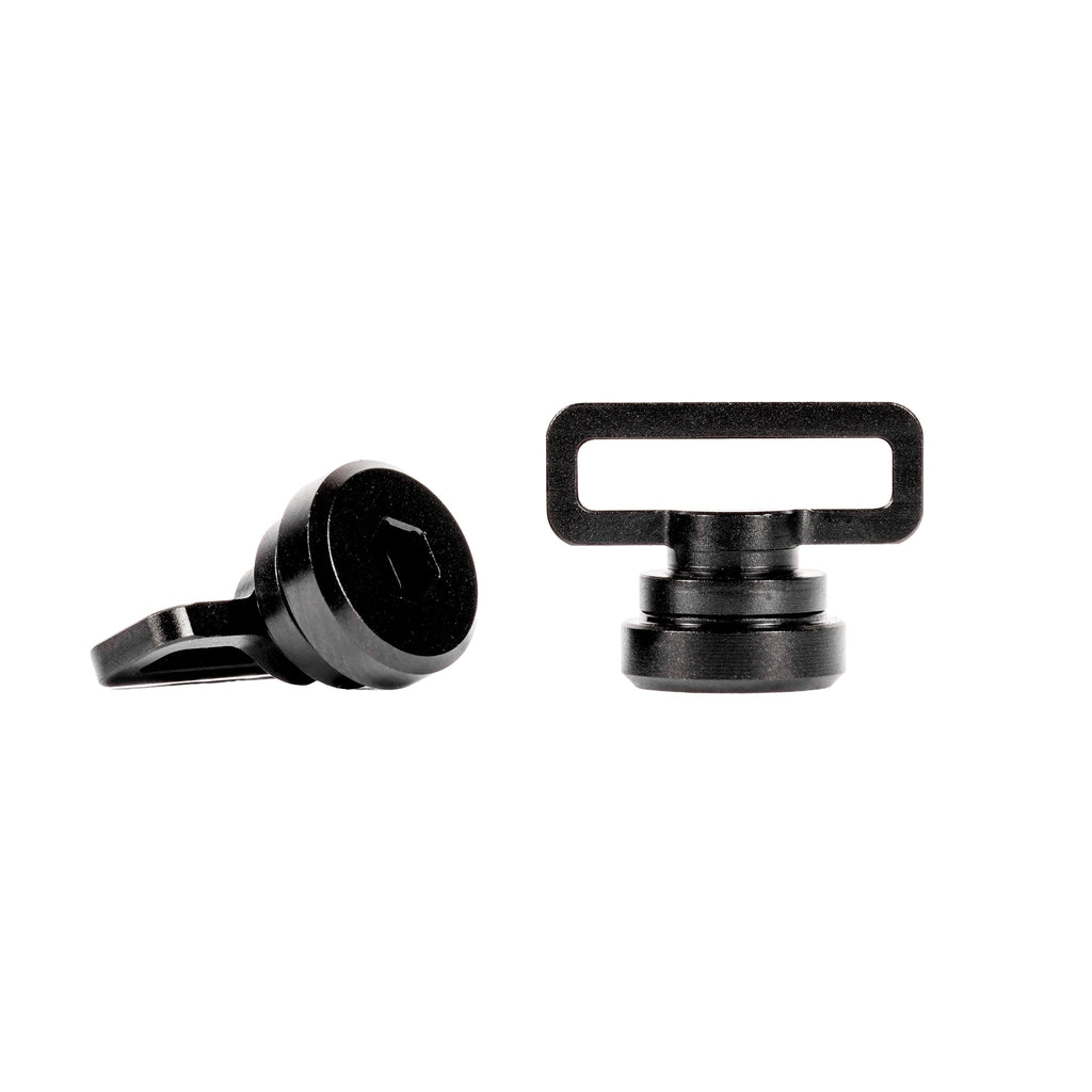 Aluminum Chin Strap Screw Set + Standard Universal Chin Strap Combo