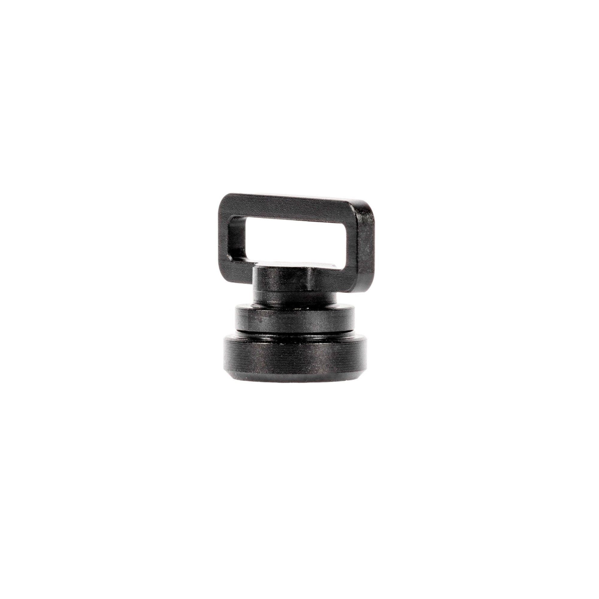 Aluminum Chin Strap Screw Set - Black - KA Tech Airsoft - Goggle Accessories