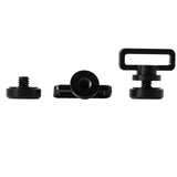 Aluminum Chin Strap Screw Set + Magtek Magnetic Universal Chin Strap Combo - KA Tech Airsoft - Goggle Accessories