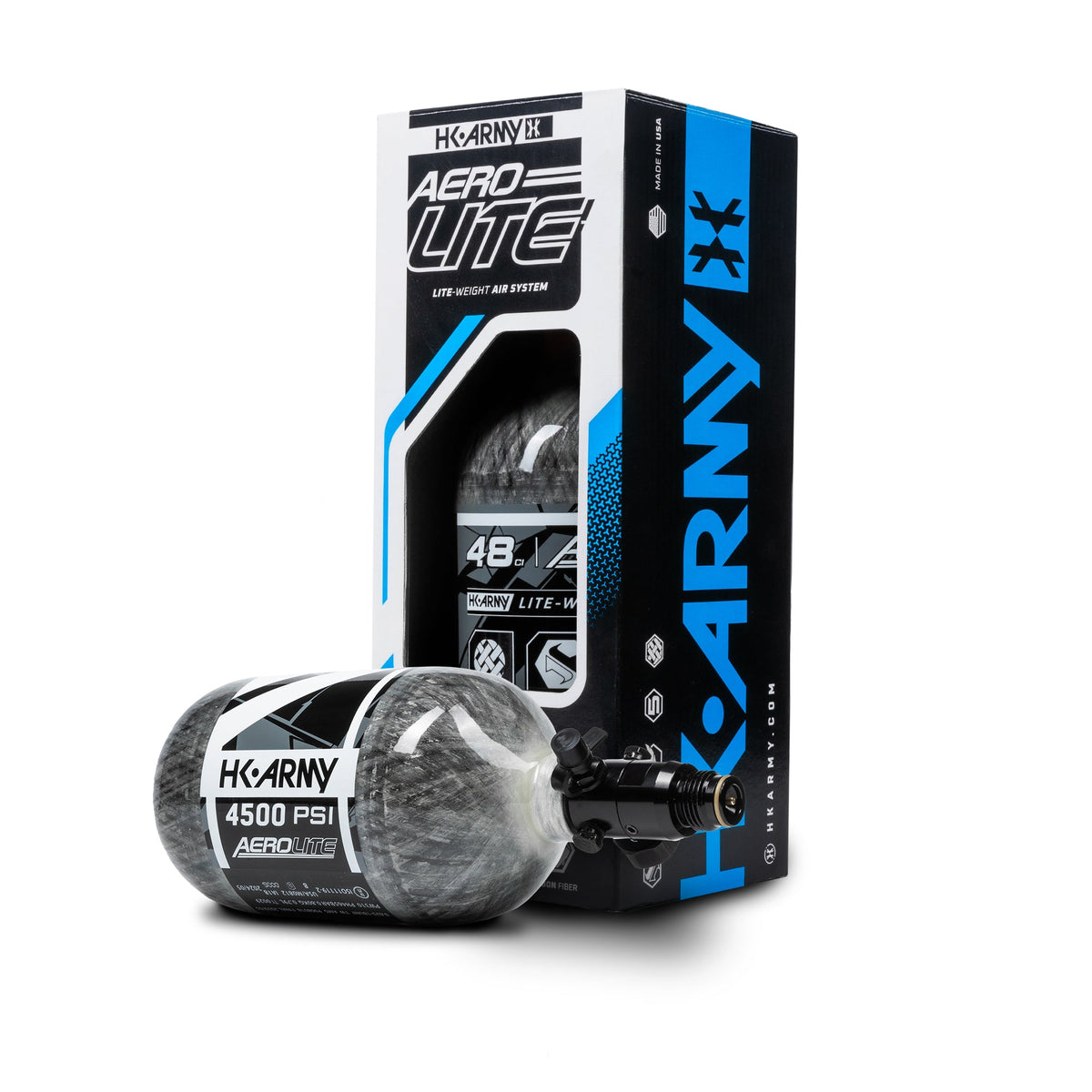 AeroLite Carbon Fiber Tank - KA Tech Airsoft - Air Tank