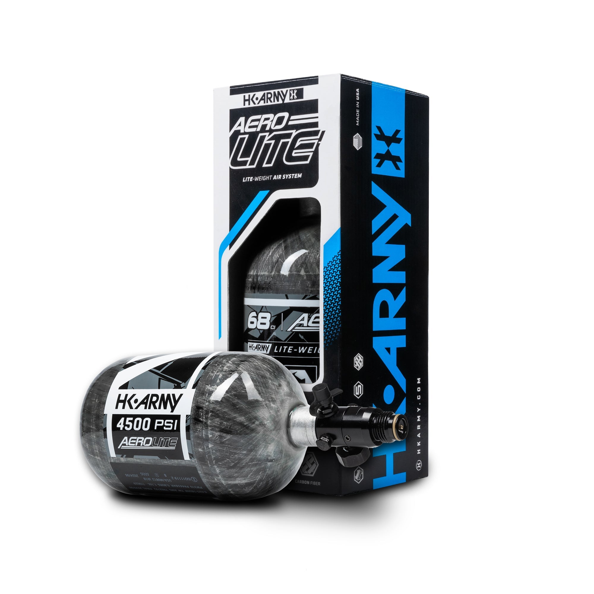 AeroLite Carbon Fiber Tank - KA Tech Airsoft - Air Tank