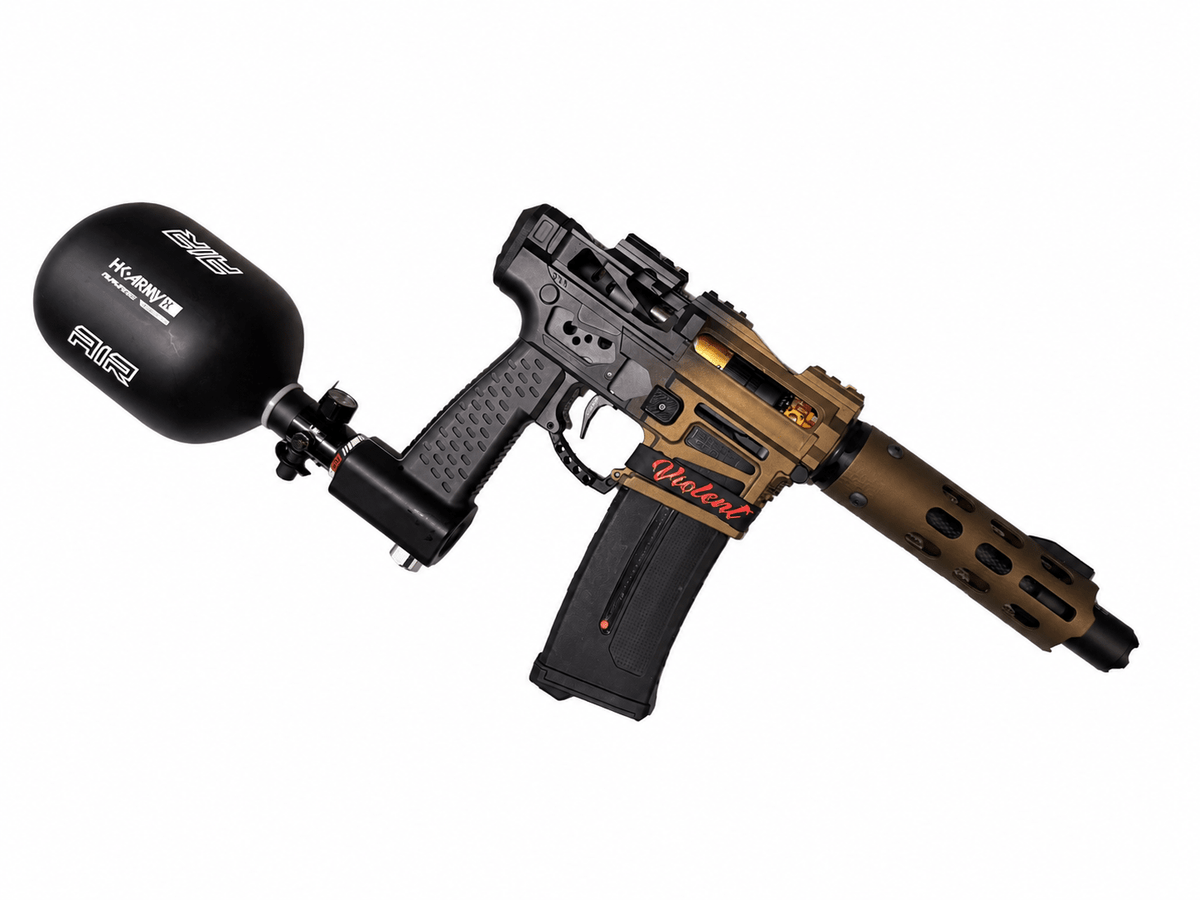 KA Tech MAC AR7 LE Tan/Black Fade - KA Tech Airsoft - KA Tech Custom HPA Rifle