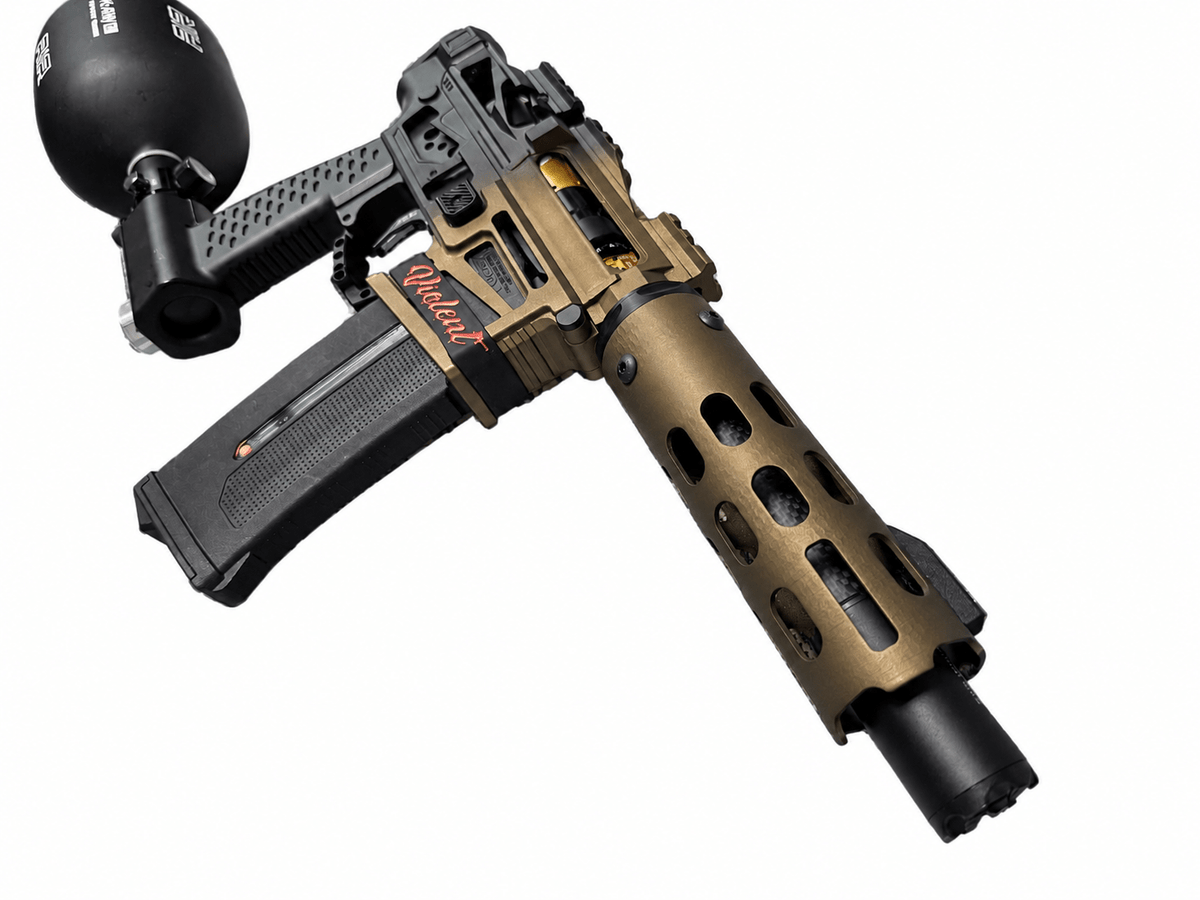 KA Tech MAC AR7 LE Tan/Black Fade - KA Tech Airsoft - KA Tech Custom HPA Rifle