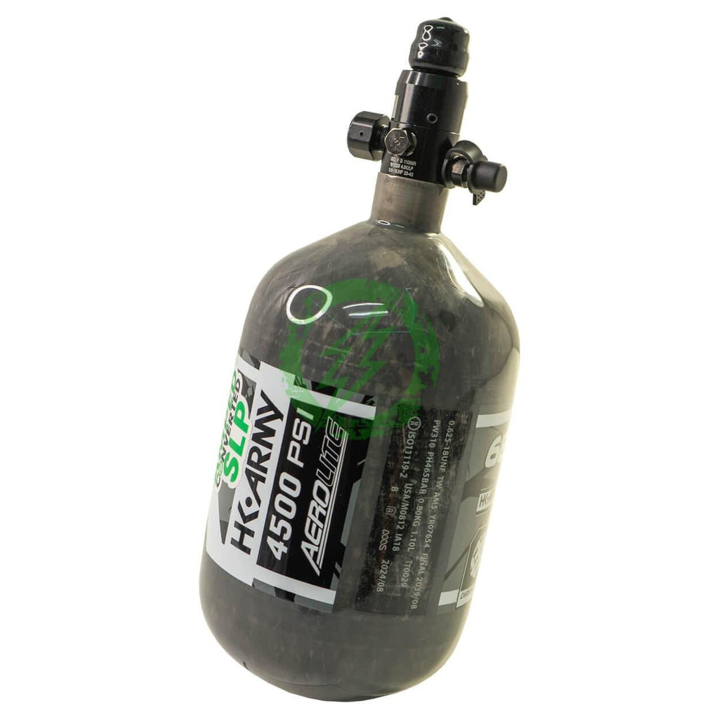 HK Army -  68/4500 AEROLITE Carbon Fiber Tank with Regulator Adjusted to Low Output | SLP - KA Tech Airsoft - HPA Tanks & Accessories
