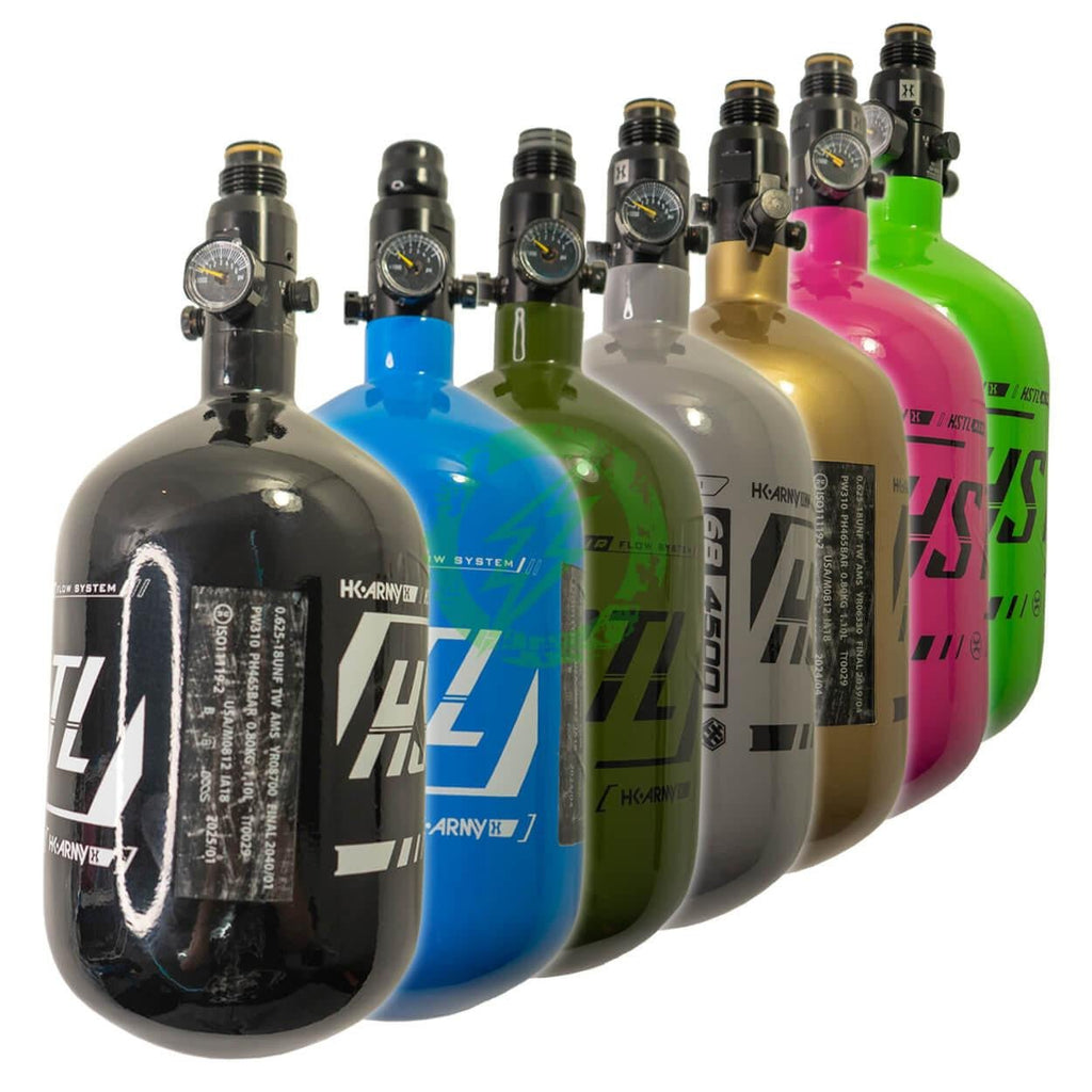 HK Army 68/4500 HSTL Carbon Fiber Tank | SLP Features - KA Tech Airsoft - HPA Tanks & Accessories