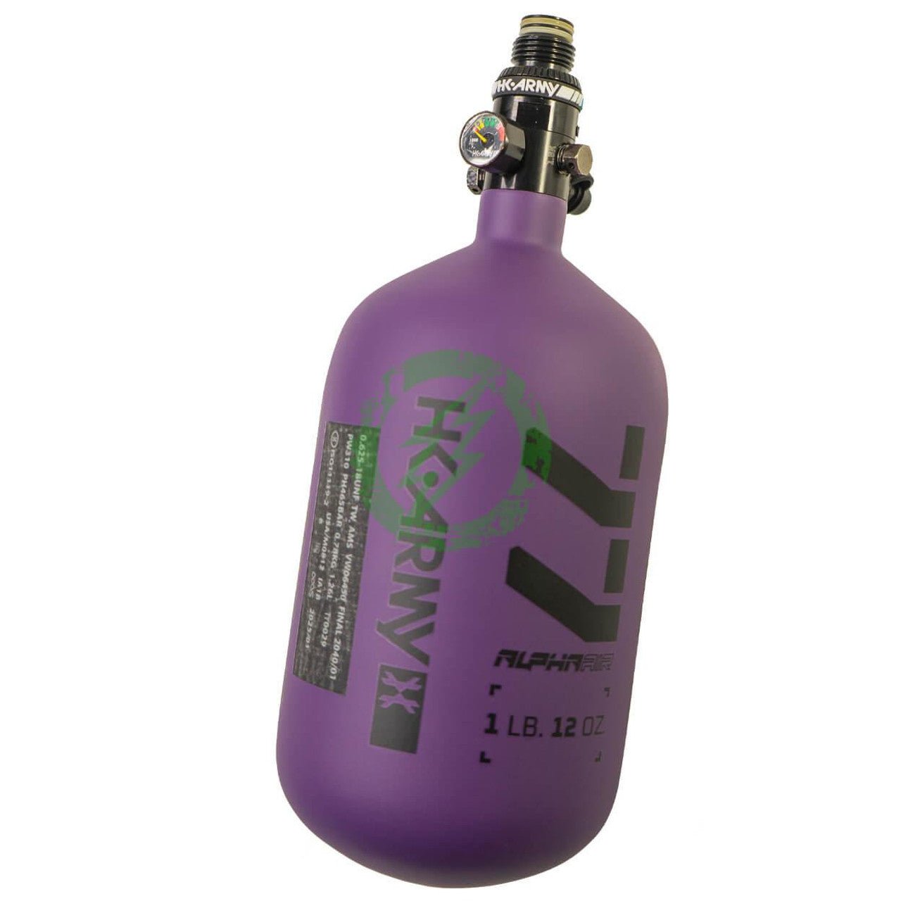 HK Army ALPHA AIR with LP3 REG | SLP Features - KA Tech Airsoft - HPA Tanks & Accessories