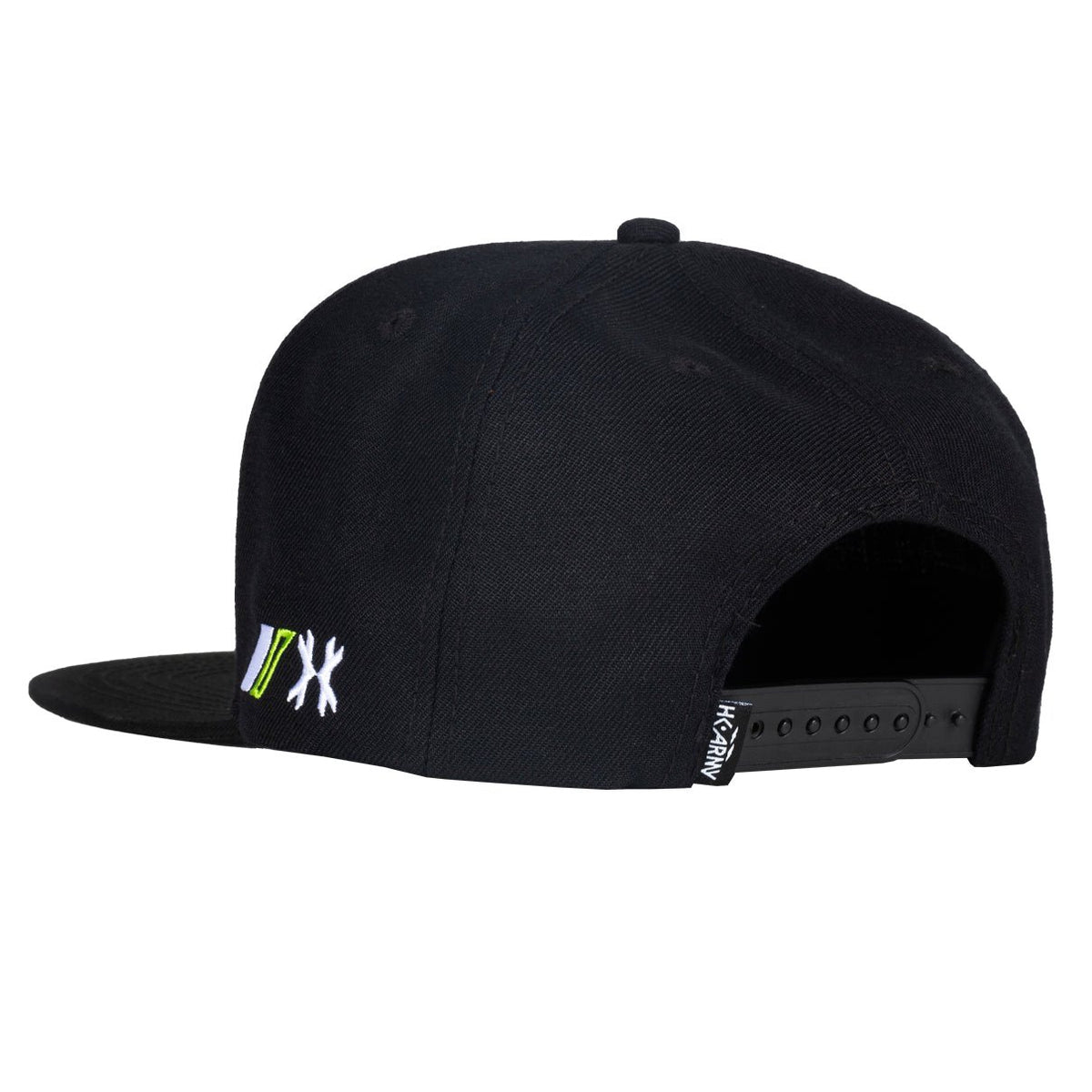 Split Snapback Hat - Black/Green/White - KA Tech Airsoft - Hat