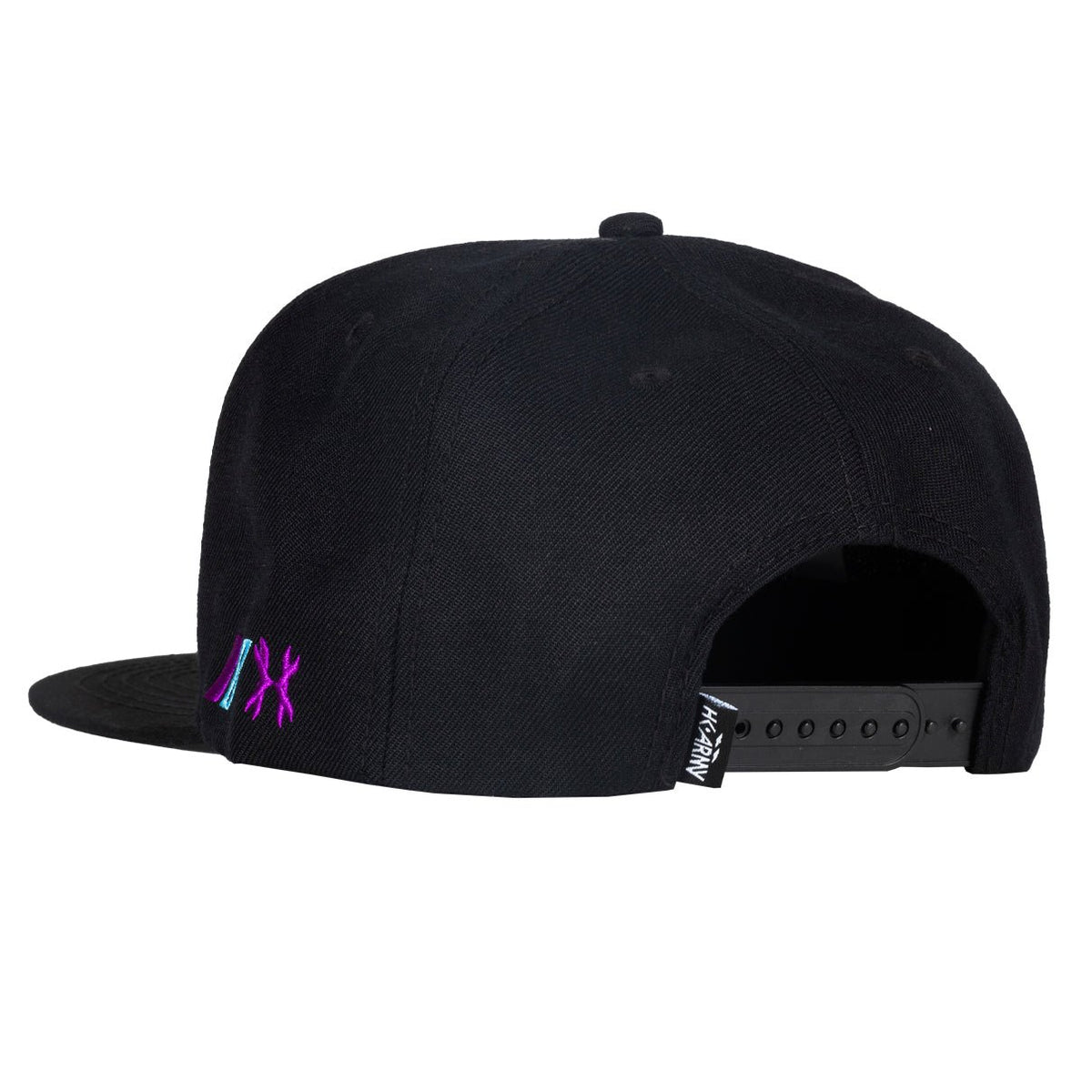 Split Snapback Hat - Black/Blue/Purple - KA Tech Airsoft - Hat