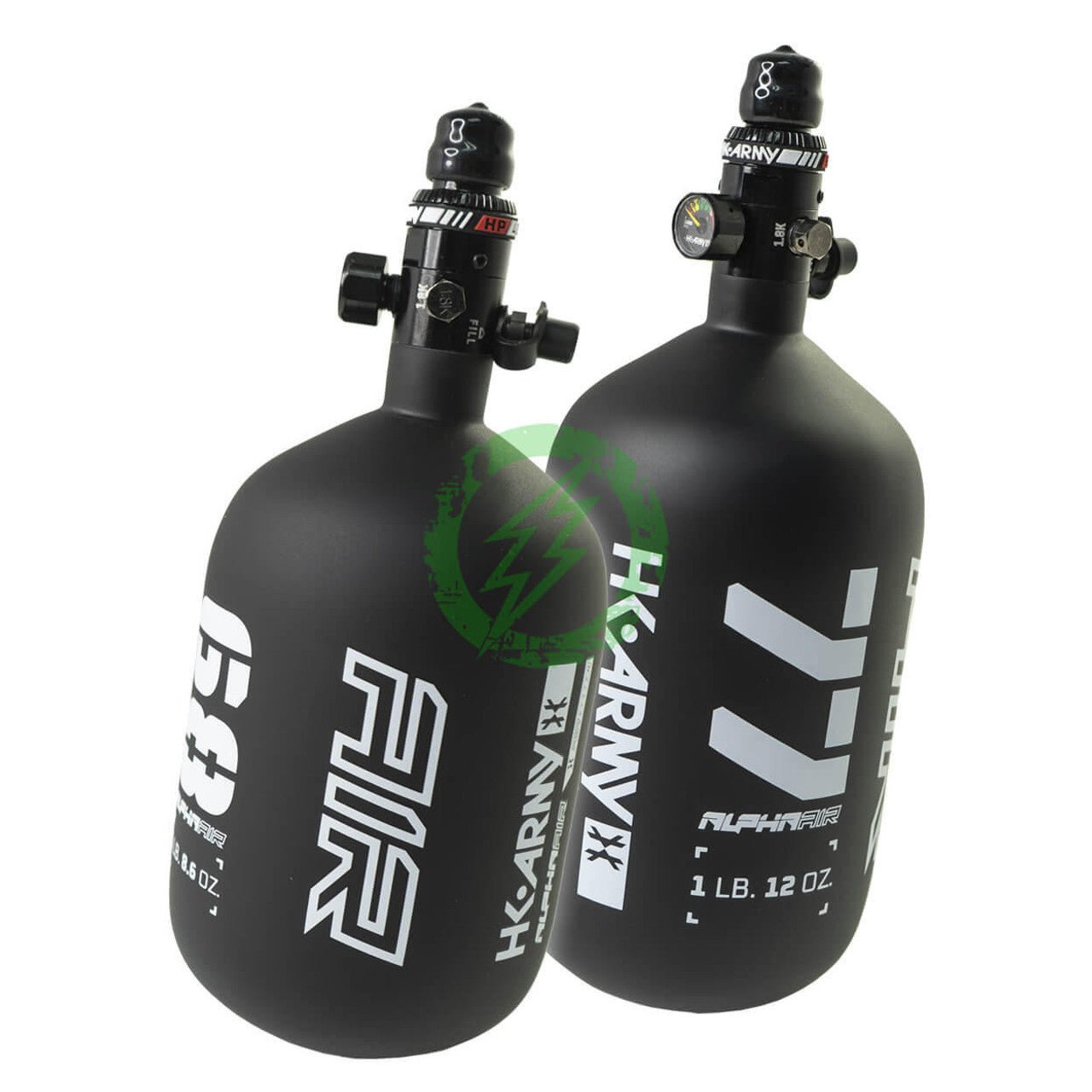 HK Army ALPHA AIR w/ HP8 REG HPA Tanks Features - KA Tech Airsoft - HPA Tanks & Accessories