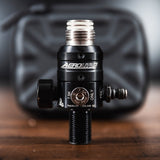 AeroLite Pro XT Regulator + Case (Stainless Steel Threading) - KA Tech Airsoft - Tank Regulator