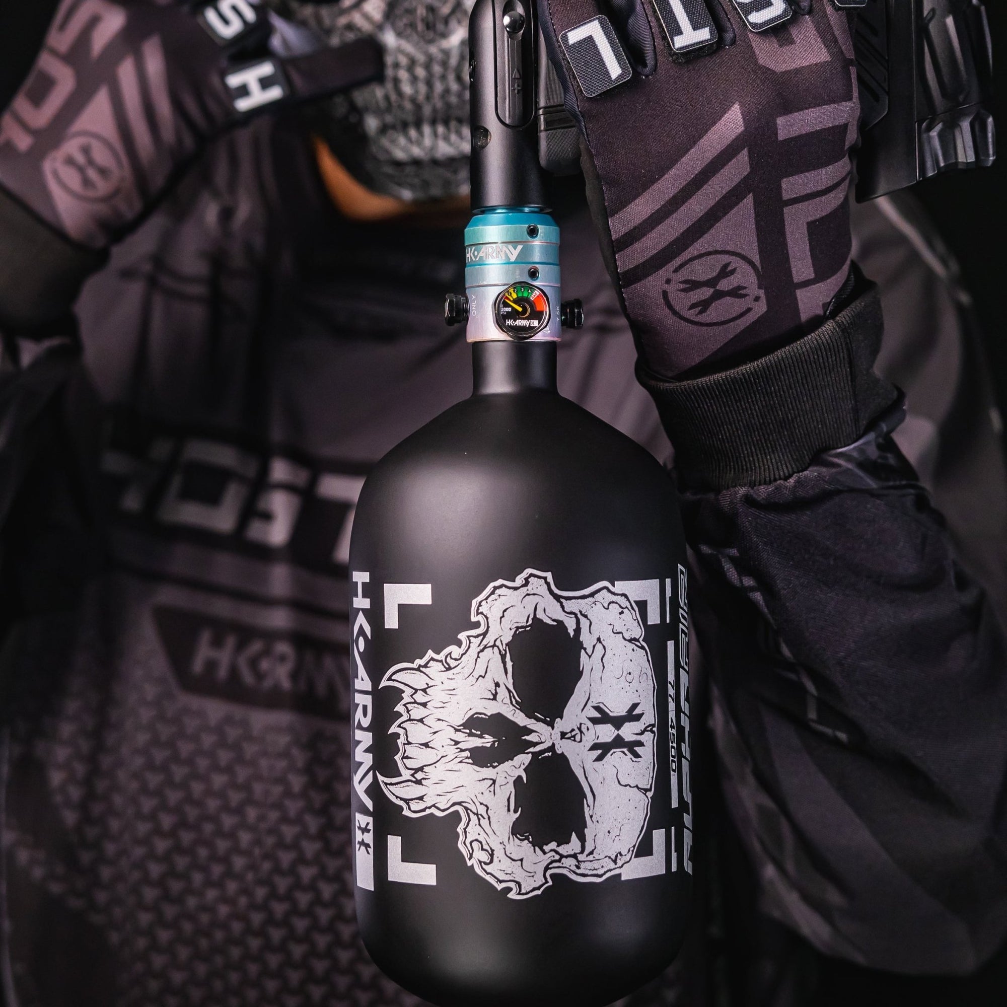 AeroLite Pro Regulator - Adjustable & Rotational - LE Chameleon - KA Tech Airsoft - Air Tank