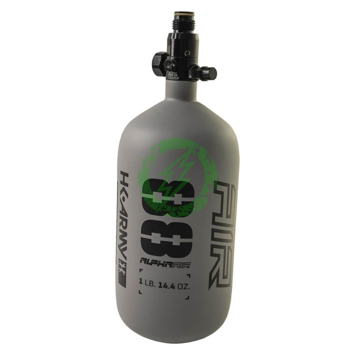 HK Army ALPHA AIR w/ HP8 REG HPA Tanks Features - KA Tech Airsoft - HPA Tanks & Accessories