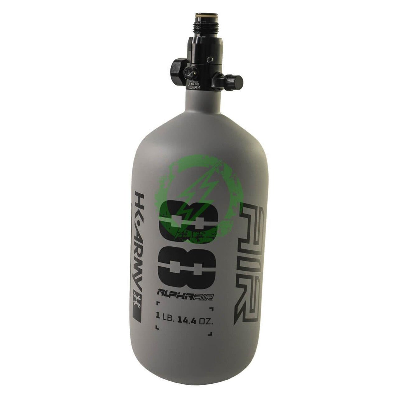 HK Army ALPHA AIR w/ HP8 REG HPA Tanks Features - KA Tech Airsoft - HPA Tanks & Accessories